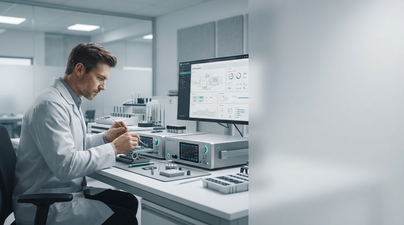 Klar Modningsdom dataanalyseplattform visualisert over globale markeder
